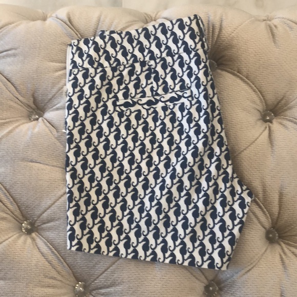 J Crew seahorse patterned shorts - Picture 2 of 3